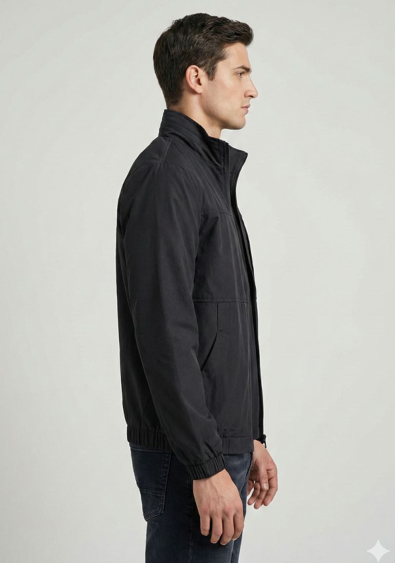 WINTER JACKET - PLAIN BLACK