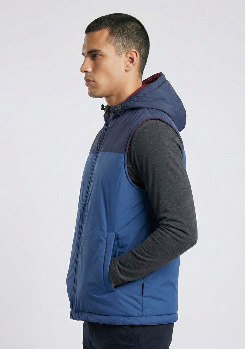 WINTER JACKET - NAVY AND BLUE