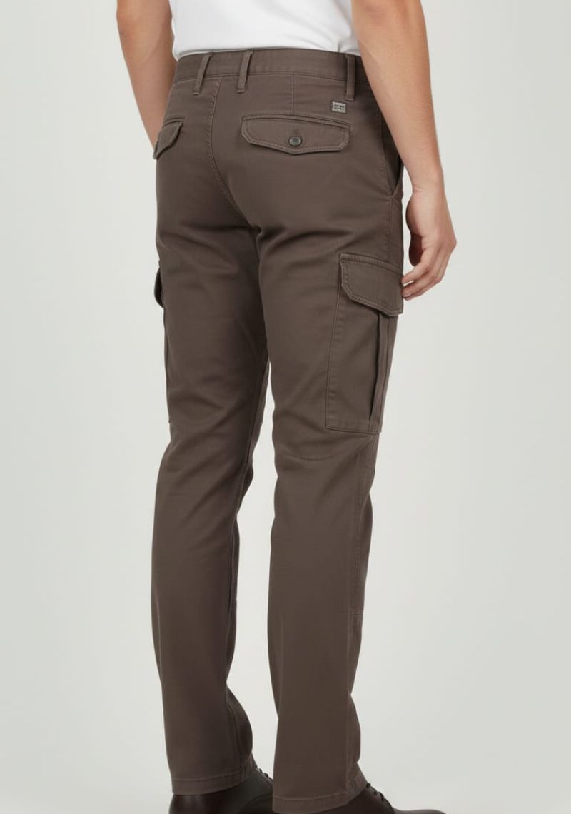 MENS CARGOS PANT- CHOCOLATE BROWN (ED)