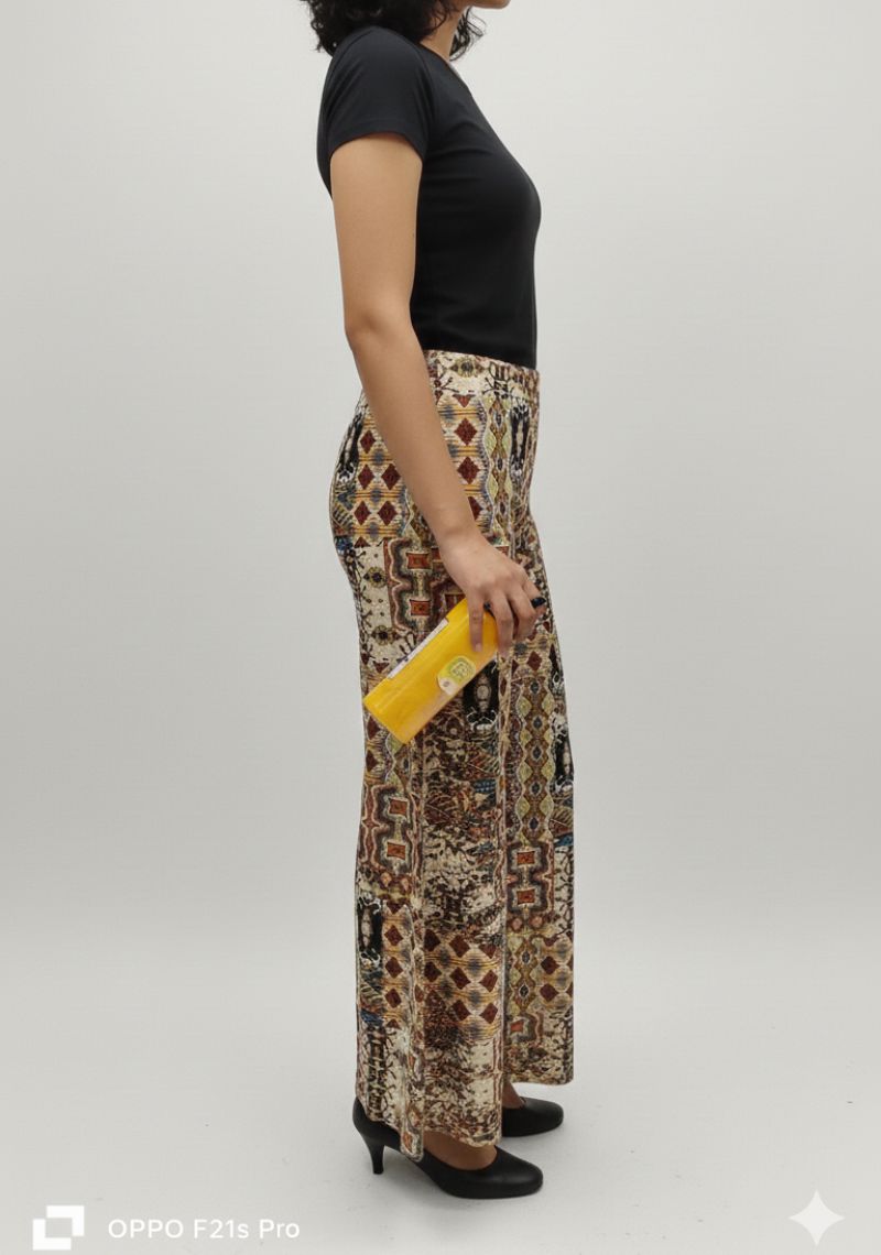 WOMENS PALAZZO [SL]  - MIXED COLOUR