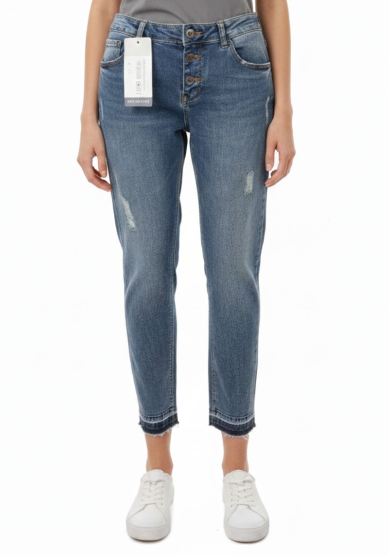 WOMEN JEAN (SL)-DARK BLUE