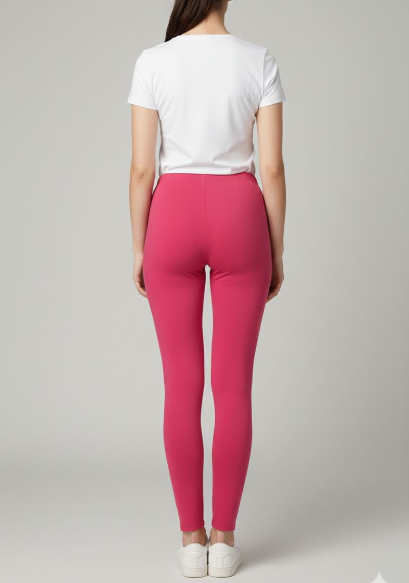 WOMENS LEGGINGS [MD] - BABY PINK