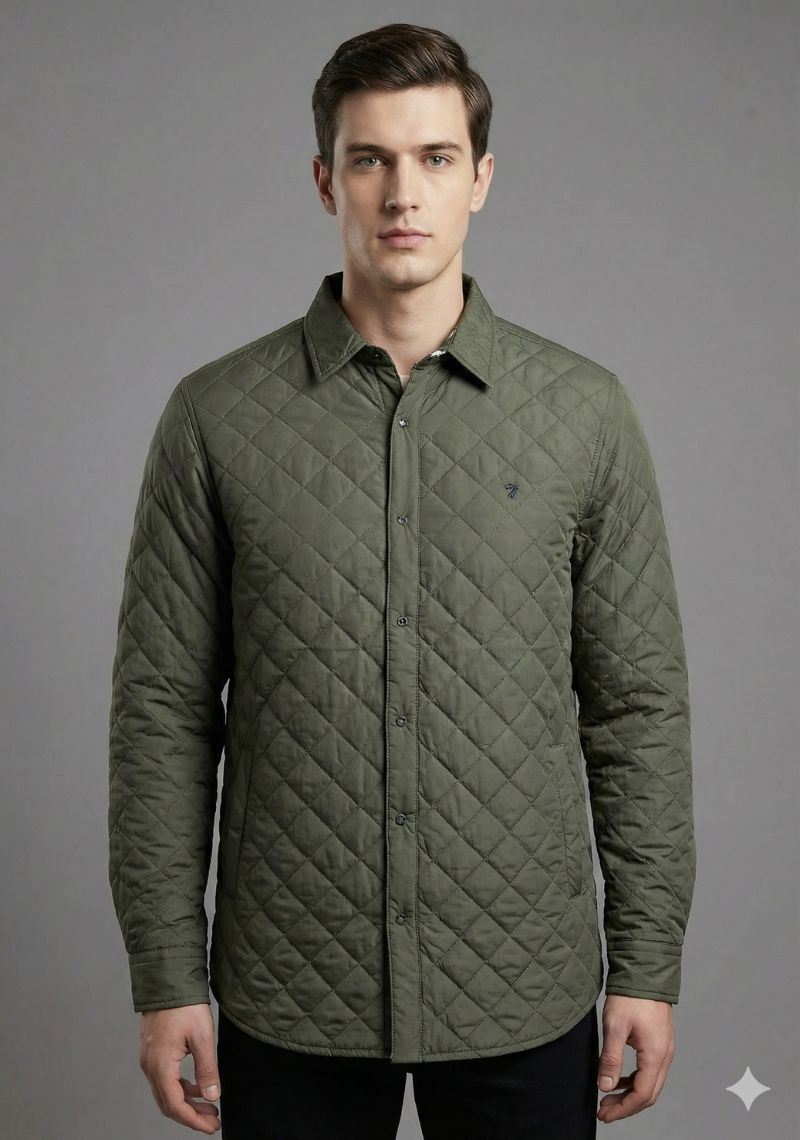 WINTER JACKET - PLAIN OLIVE
