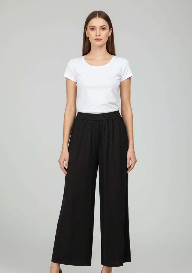 WOMENS PALAZZO - RICH [ BLACK ]