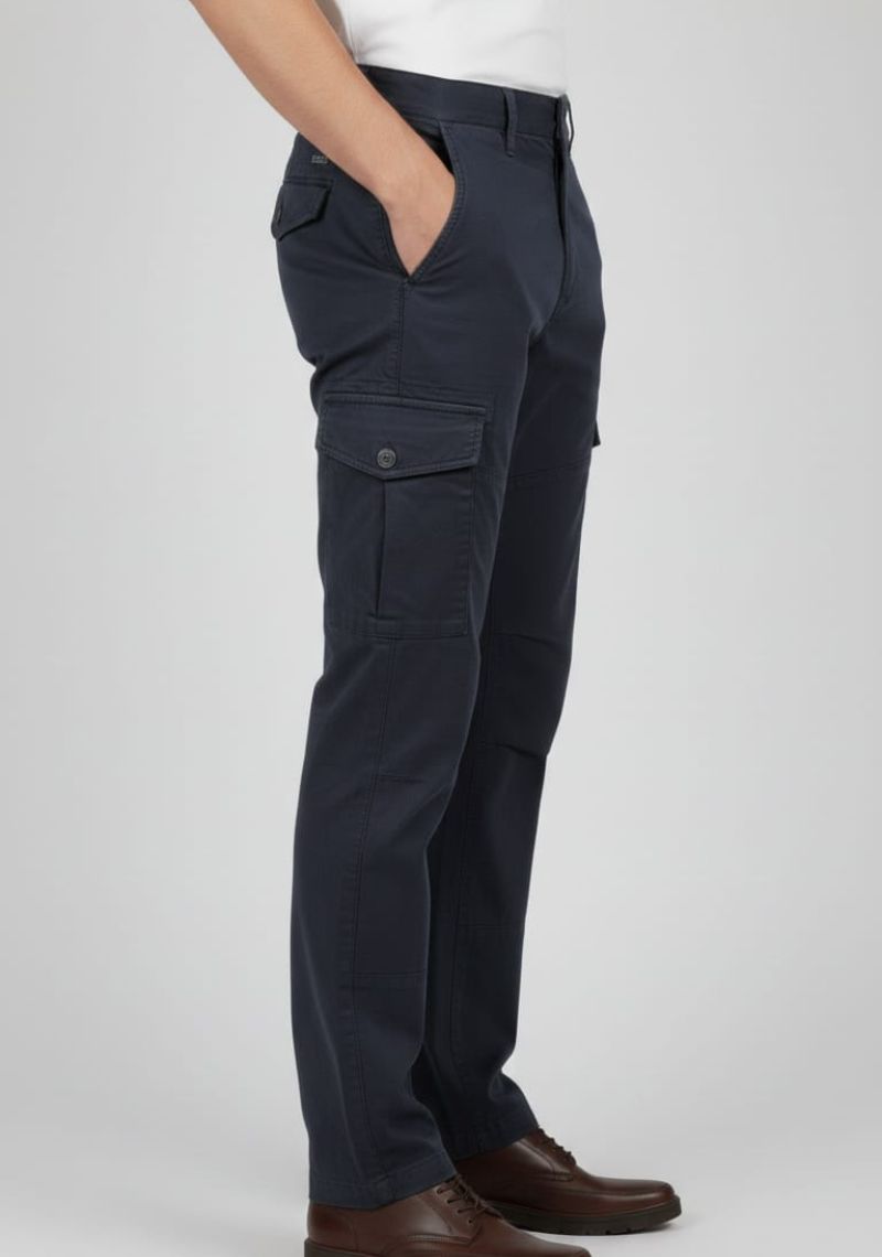 MENS CARGOS PANT BLUE-(SL)