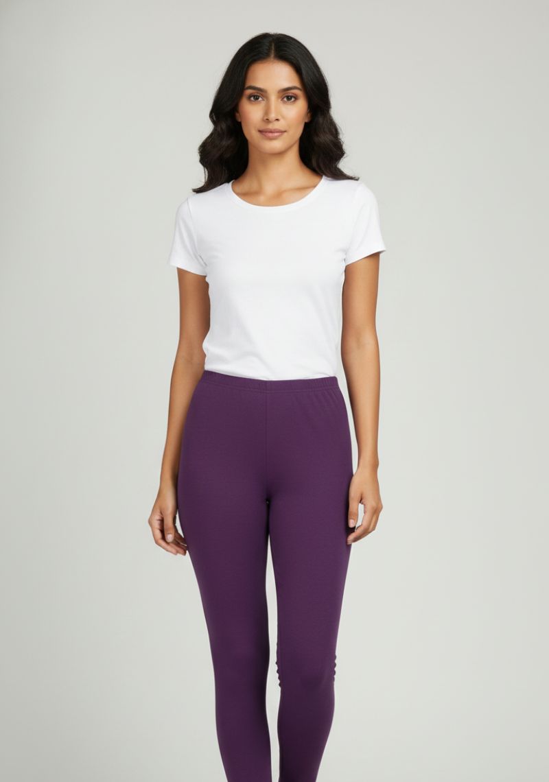 WOMENS LEGGINGS [MD] - PURPLE