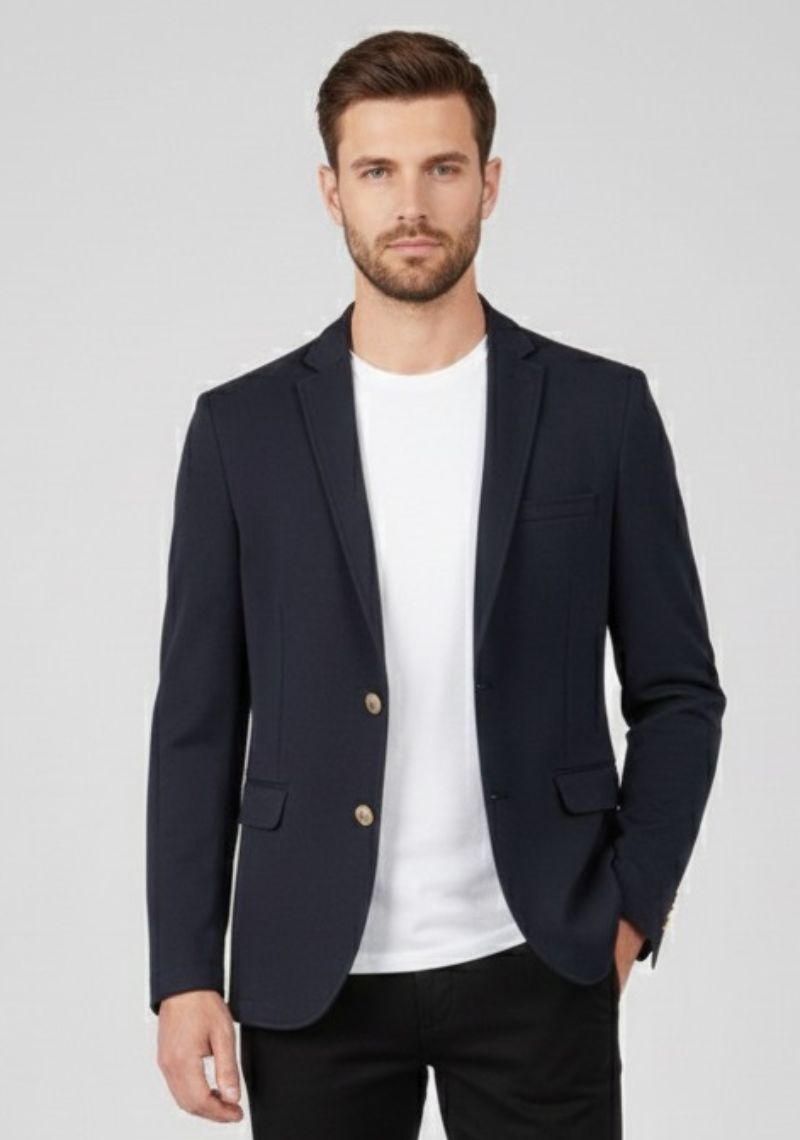 MENS BLAZER - NAVY BLUE
