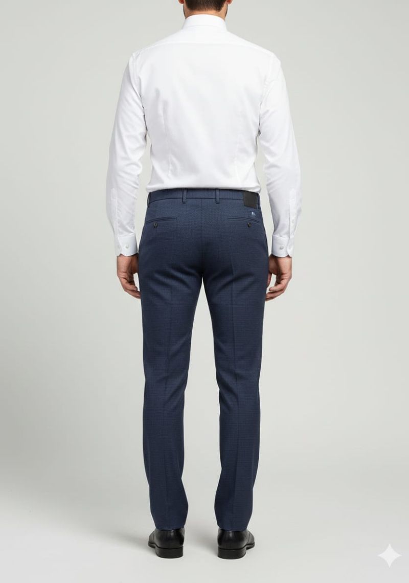 Mens Formal Trouser -Navy(ED)