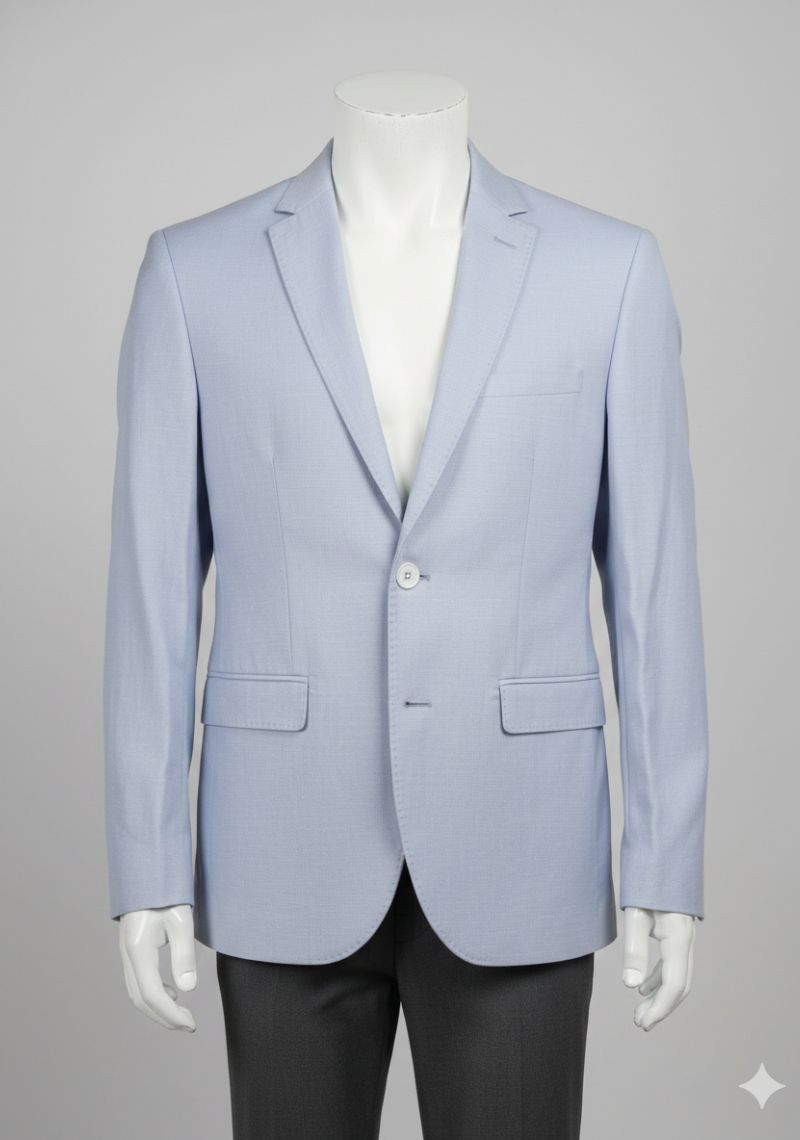 MENS BLAZER - LIGHT BLUE
