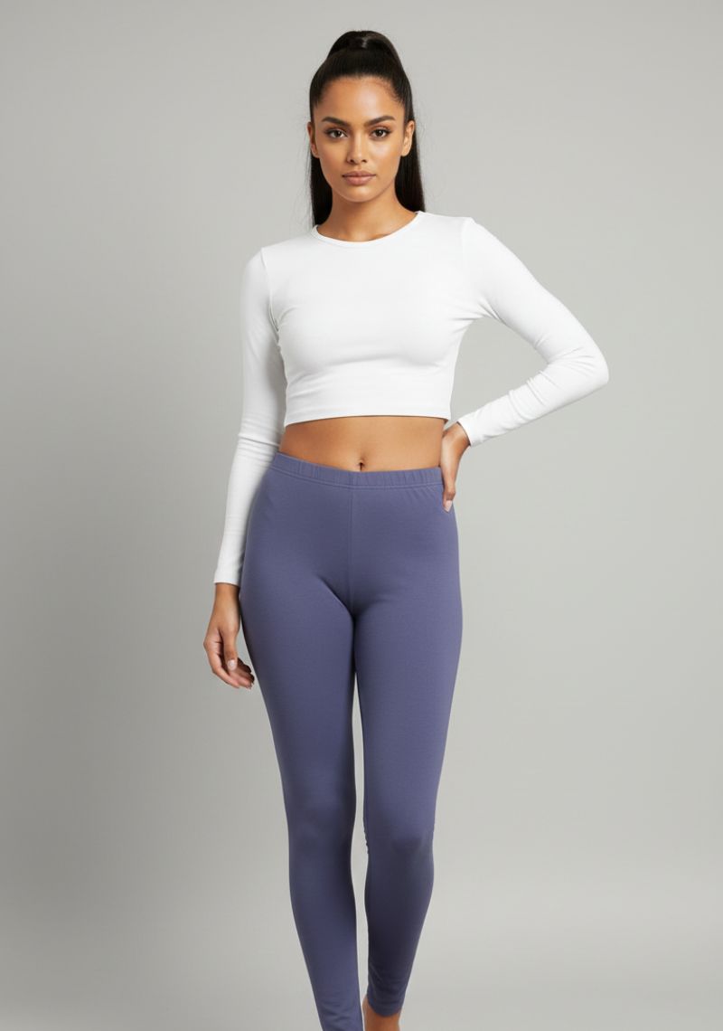 WOMENS LEGGINGS [MD] - MEDIUM PURPLE