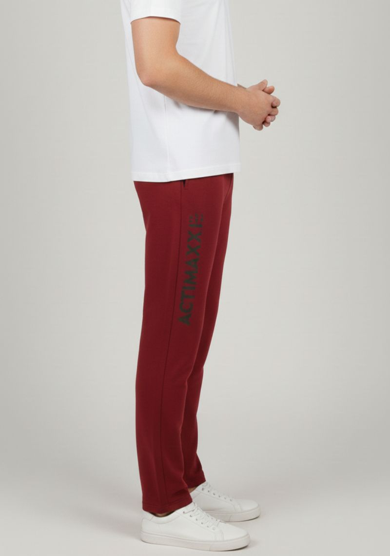 ACTIMAXX TRACK PANT [SL] - BRIGHT MAROON