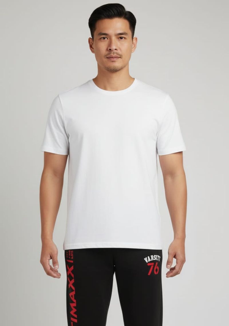 ACTIMAXX TRACK PANT [SL] - BLACK & RED PRINTED