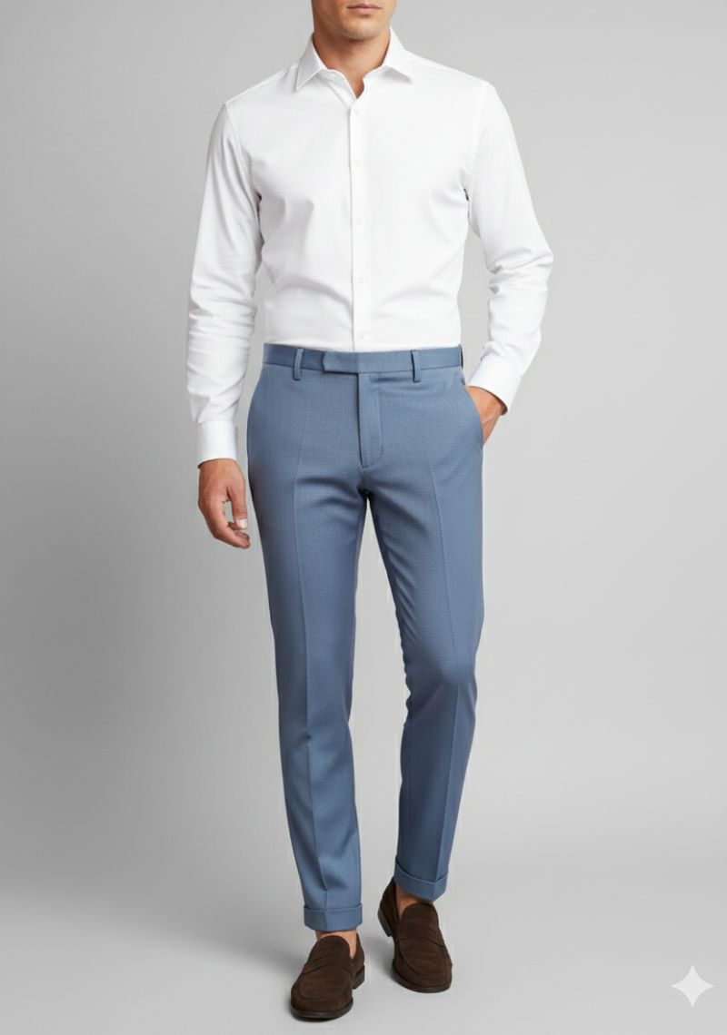FORMAL TROUSER - BLUE