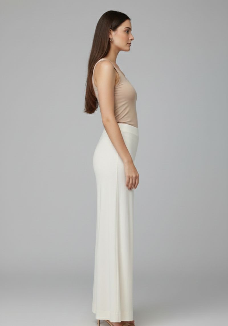 WOMENS PALAZZO - SNOW [ WHITE ]