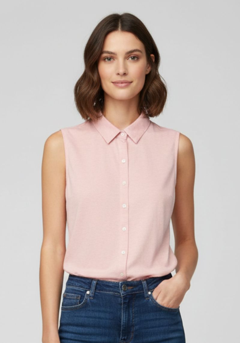 WOMEN WESTERN TOP - MELANGE
