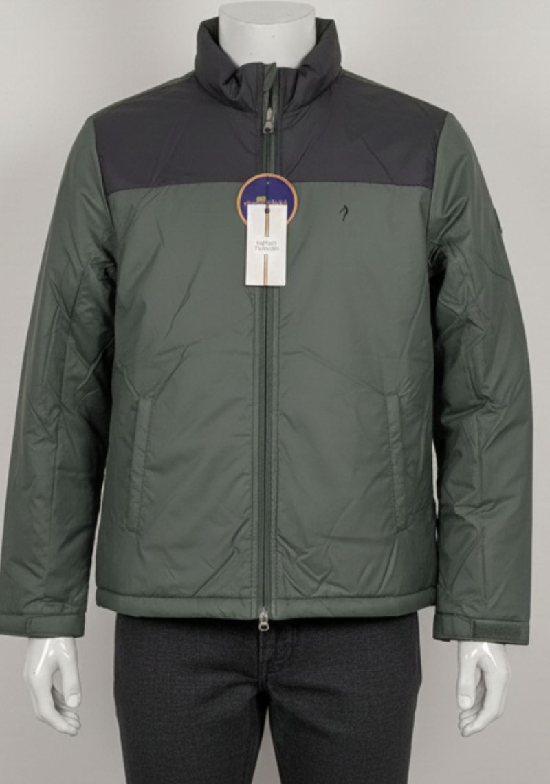 WINTER JACKET - BLACK AND OLIVE GREEN