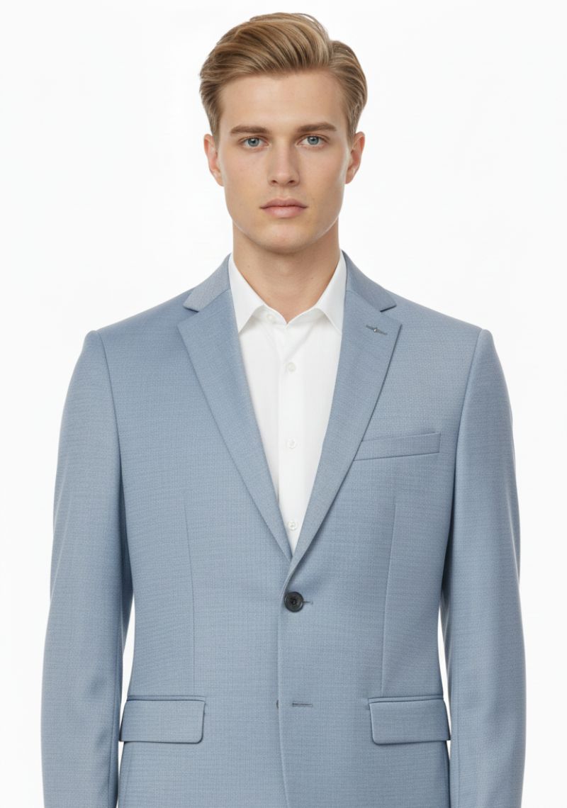 MENS BLAZER - ICE BLUE