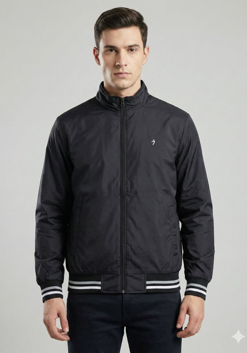 WINTER JACKET - BLACK AND WHITE