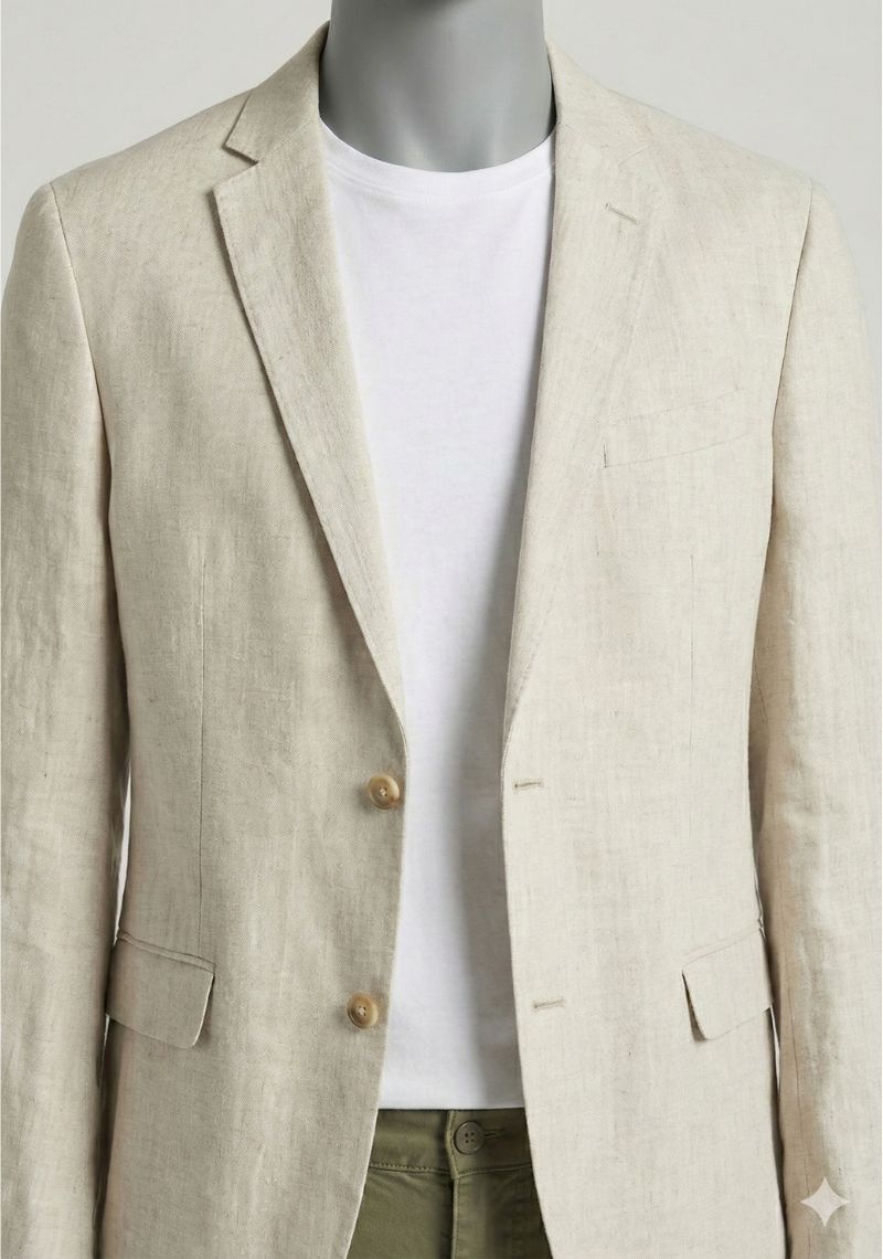 MENS BLAZER - BEIGE