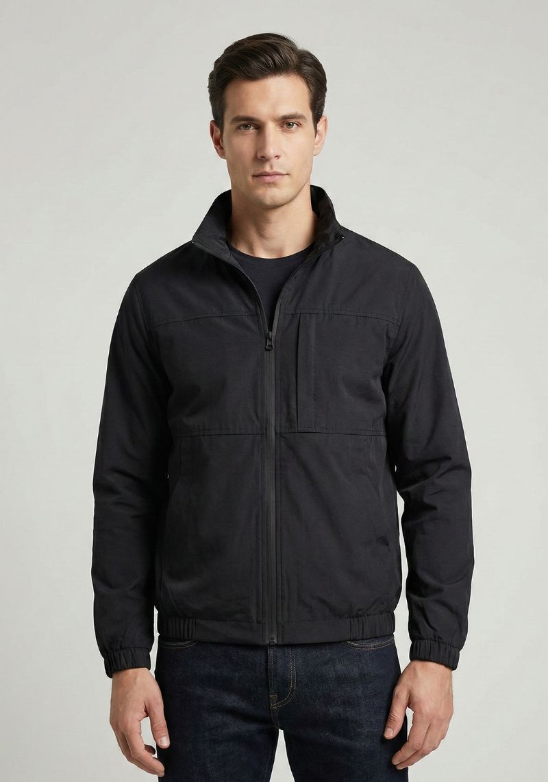 WINTER JACKET - PLAIN BLACK