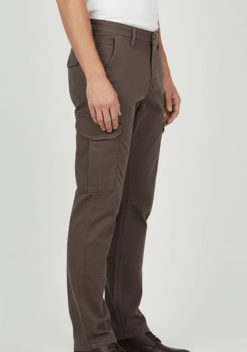MENS CARGOS PANT- CHOCOLATE BROWN (ED)