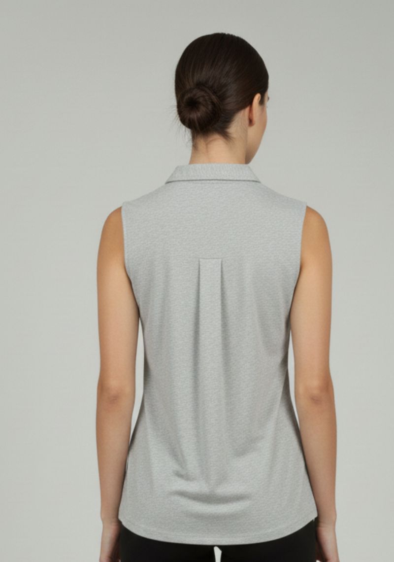 WOMEN T-SHIRT (SL)- GRAY