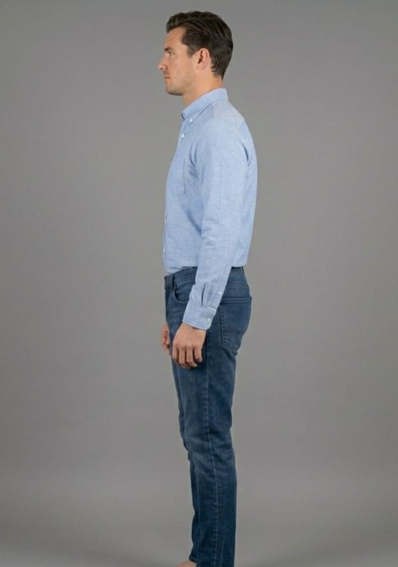 Mens Denim Pant (super Slim)- dark Indigo(ED)