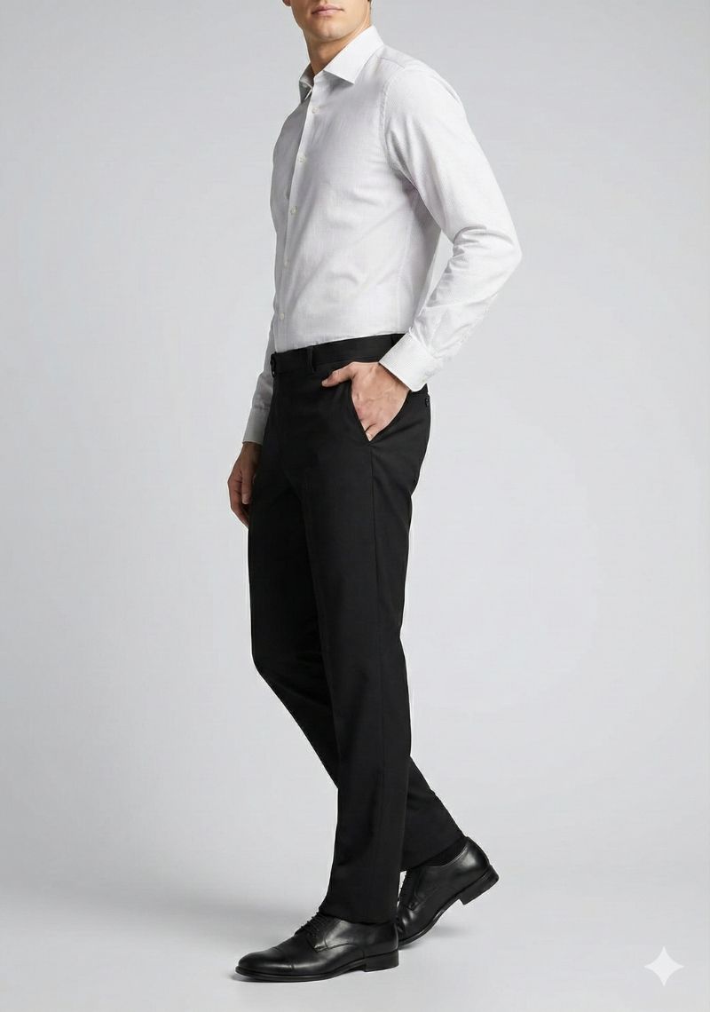 FORMAL TROUSER - PLAIN BLACK