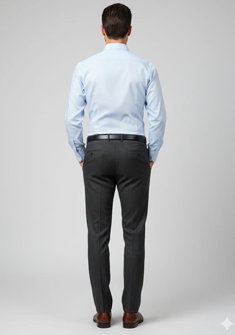 Mens Formal Trouser -Black(ED)