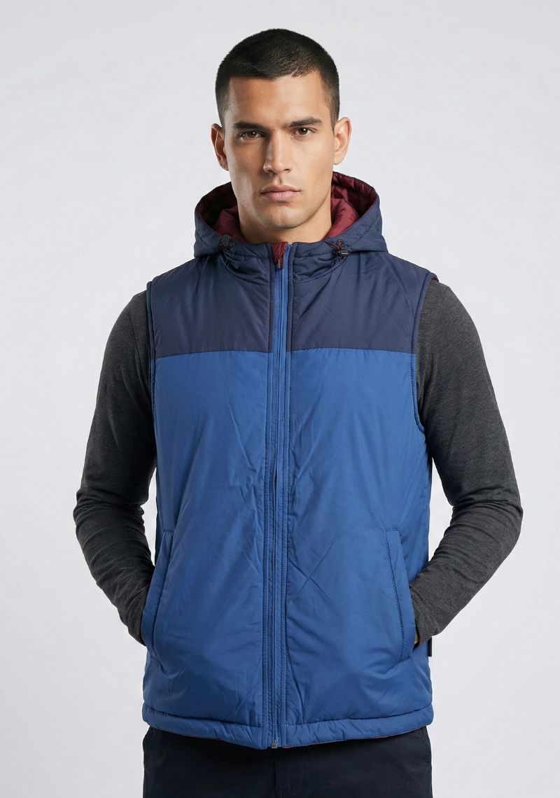 WINTER JACKET - NAVY AND BLUE