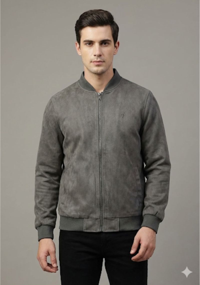 WINTER JACKET - PLAIN DARK GREY