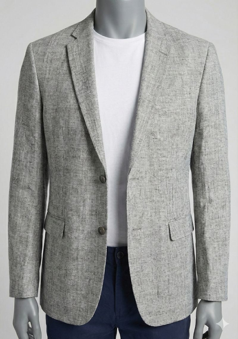 MENS BLAZER - PLAIN GREY