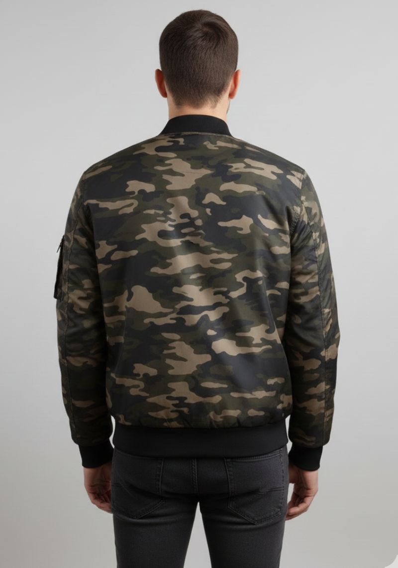 WINTER JACKET - BLUE AND GREEN