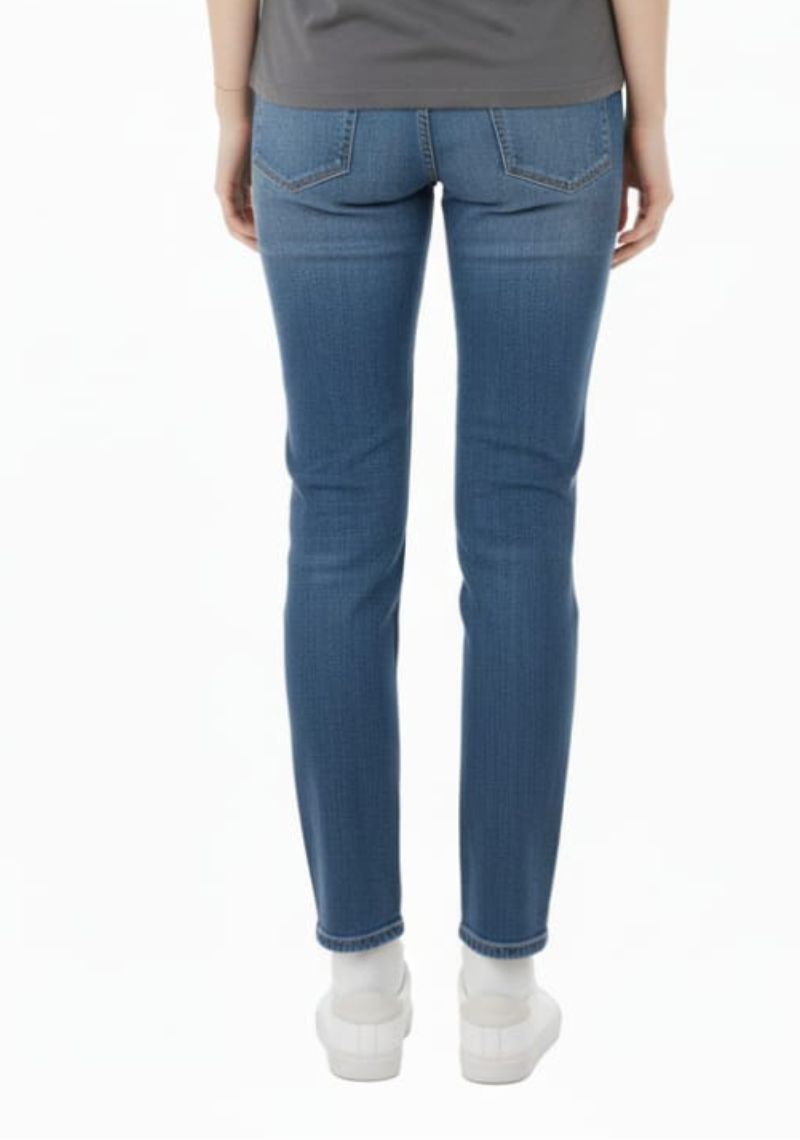 WOMEN JEAN (SL)-BLUE TONED