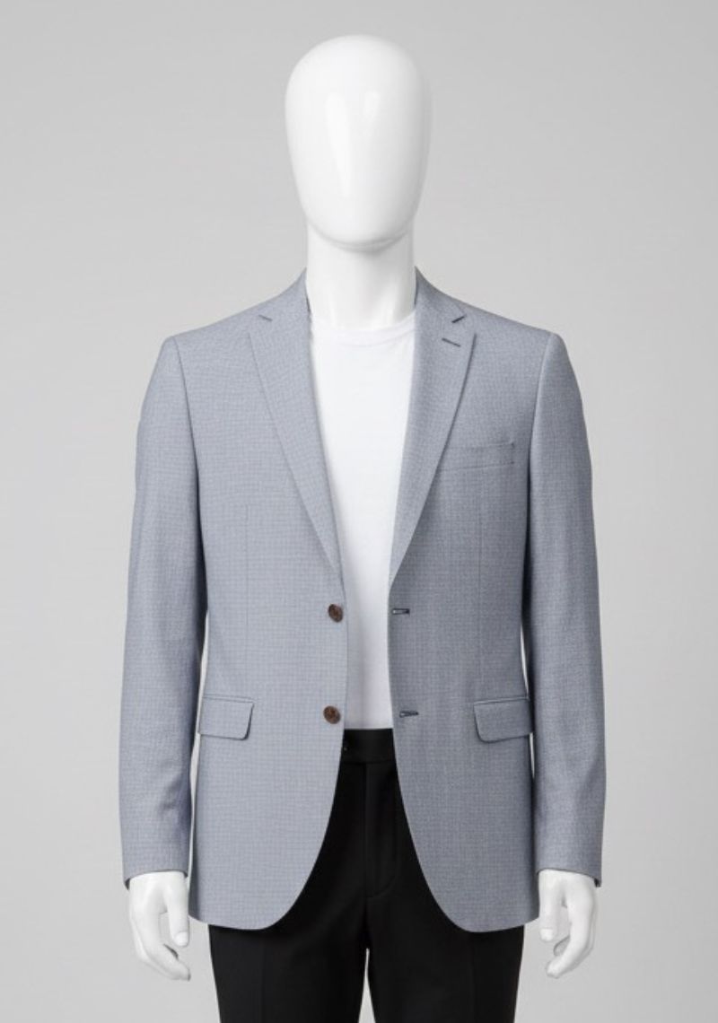 MENS BLAZER - PLAIN GREY