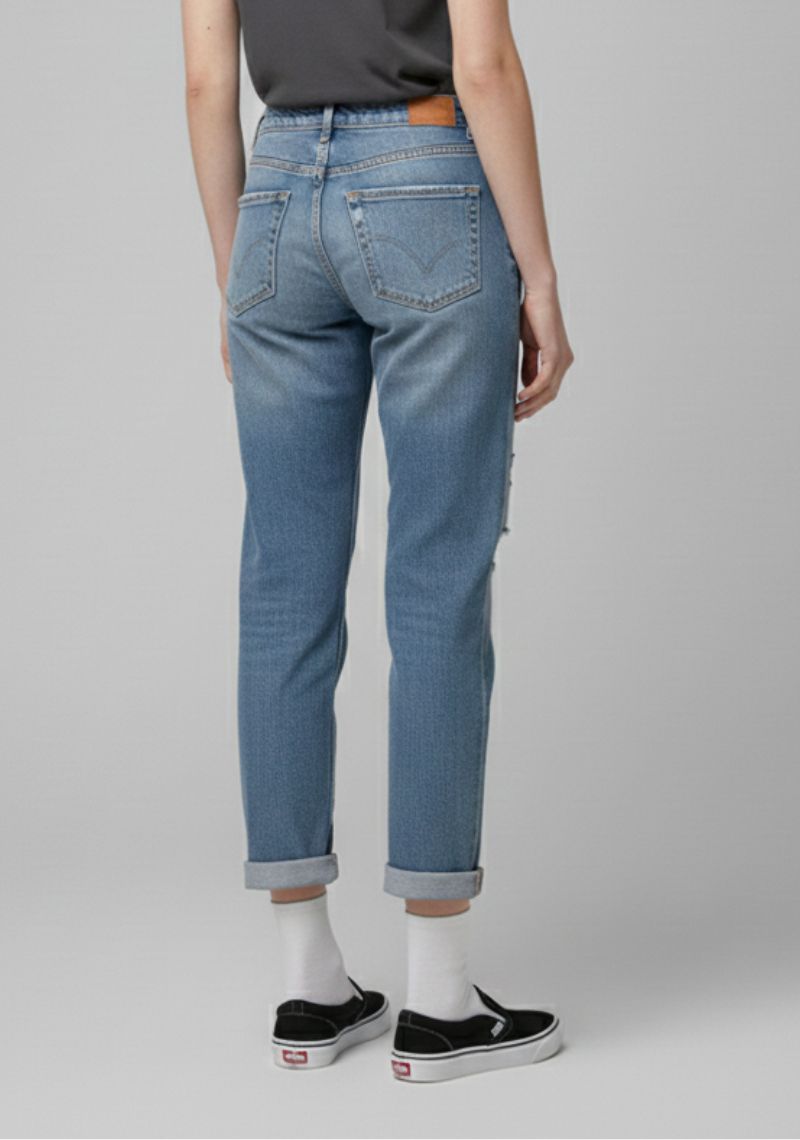 WOMEN JEAN (SL)-DARK BLUE TONED