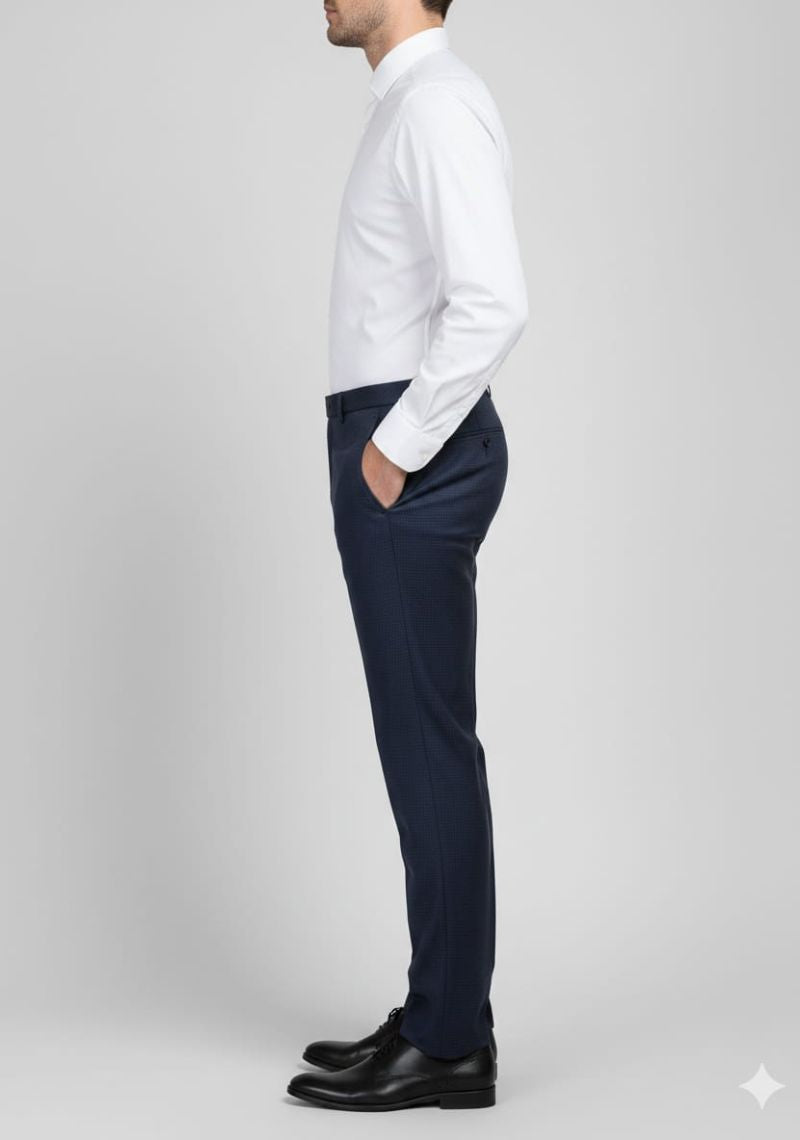 Mens Formal Trouser -Dark Navy(ED)