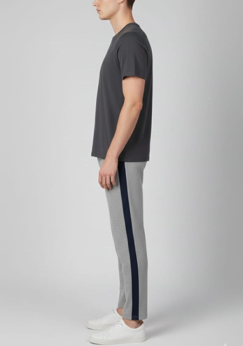 ACTIMAXX TRACK PANT [SL] - GREY & BLUE