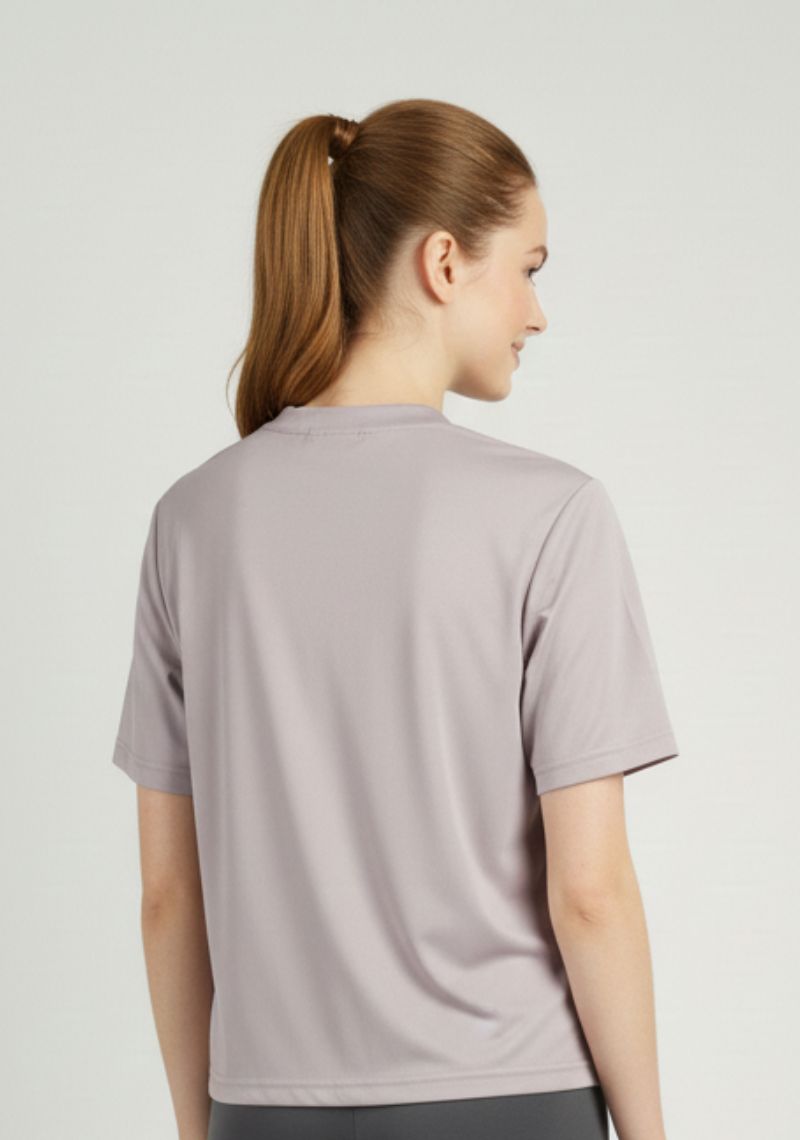 WOMEN T-SHIRT (SL)- PURPLE