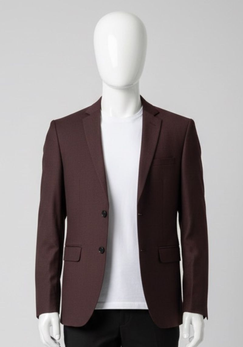 MENS BLAZER - WINE