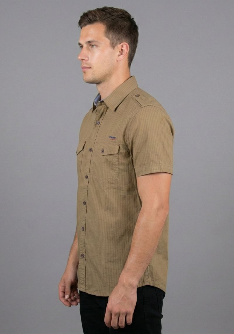 SHIRT - LIGHT BROWN