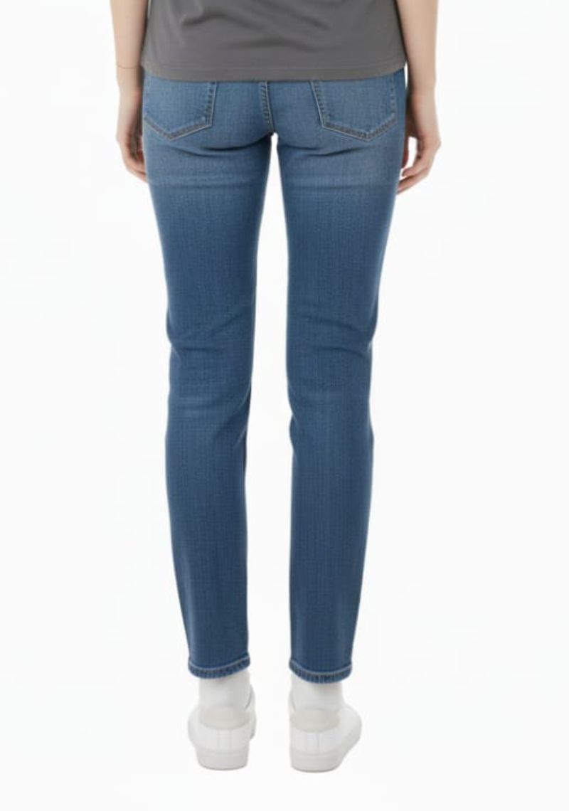 WOMEN JEAN (SL)-BLUE TONED