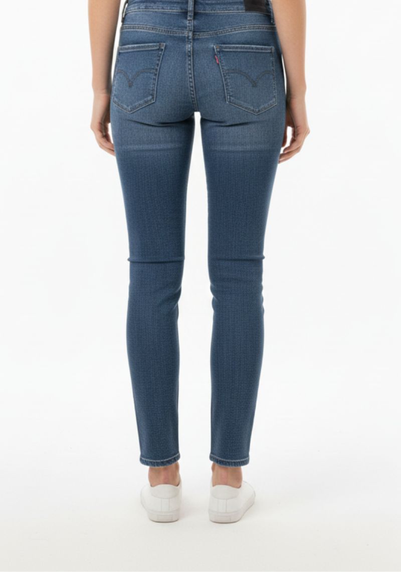 WOMEN JEAN (SL)-DARK BLUE TONED