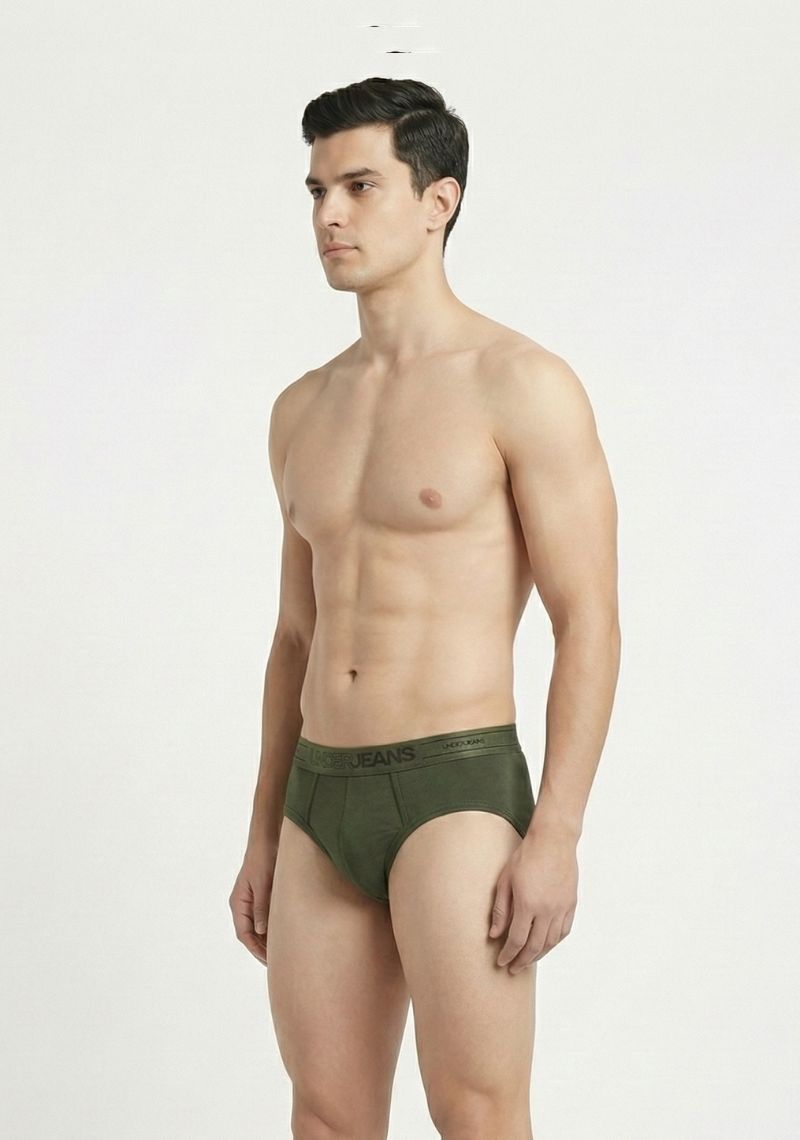 MENS BRIEFS [SL] - OLIVE GREEN