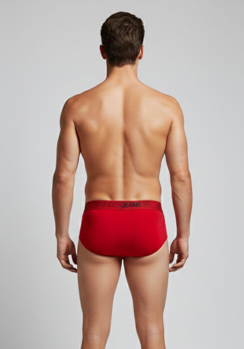 MENS BRIEFS [MD] - RED