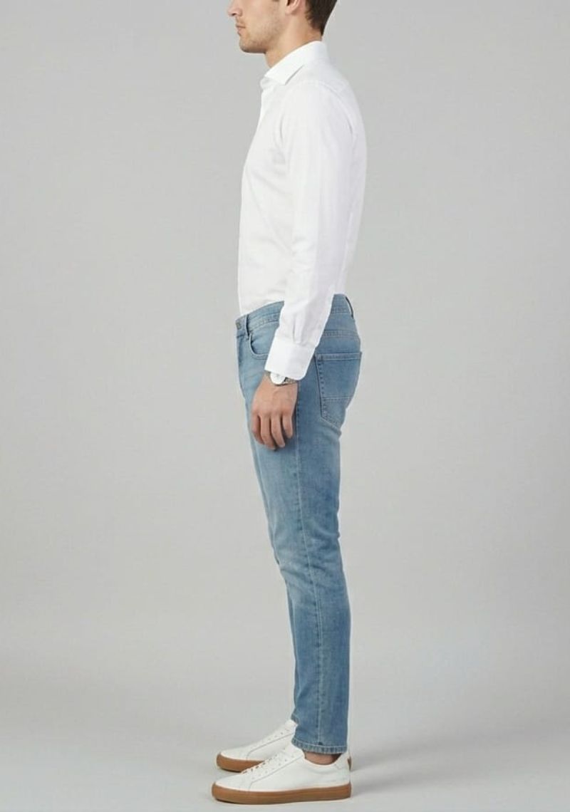Mens Denim Pant(Smart Fit)- Blue(ED)