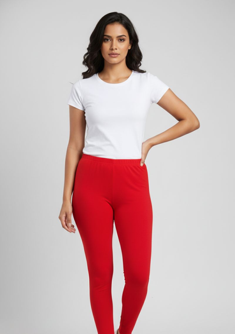 WOMENS LEGGINGS [MD] - VENETIAN RED