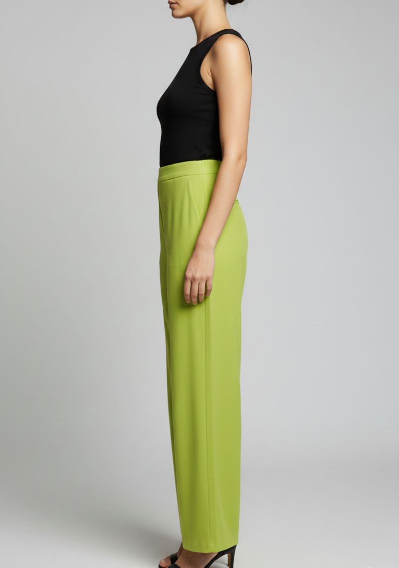 WOMENS PALAZZO - PEAR GREEN