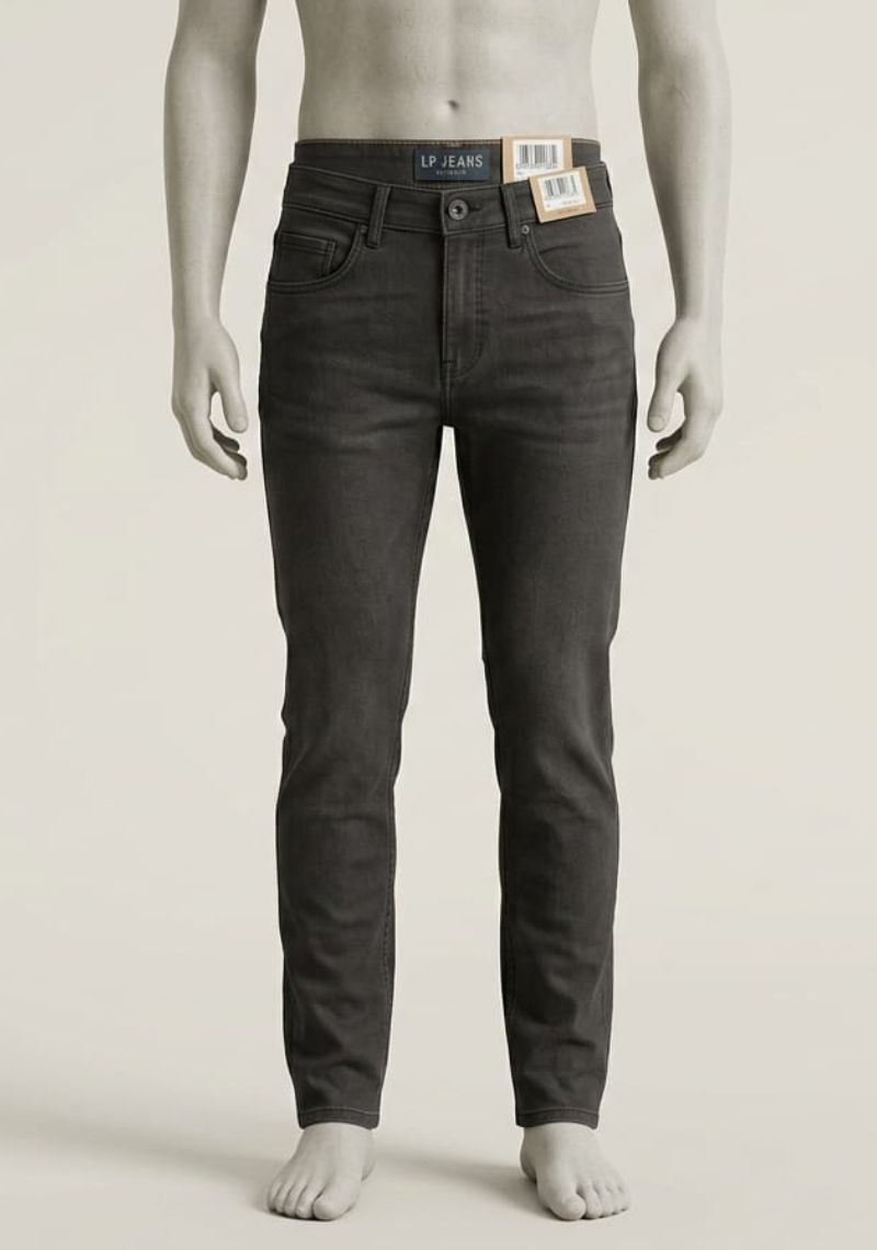 Mens Denim Pant (Super slim)- Black (ED)