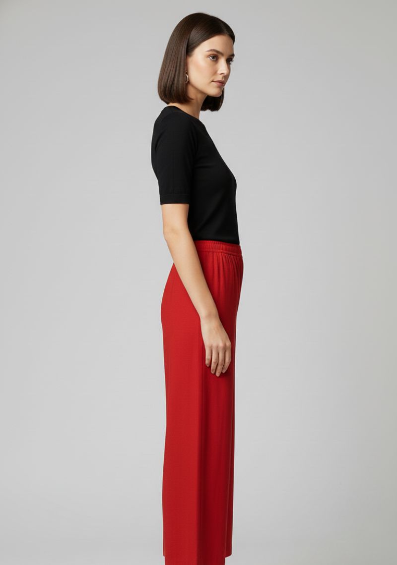 WOMENS PALAZZO - SCARLET [ RED ]